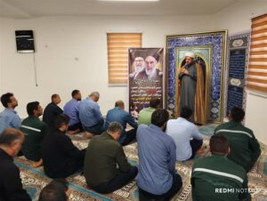 مراسم سالگرد ارتحال امام خمینی(ره) و قیام ۱۵ خرداد در شركت نفت و گاز اروندان برگزار شد