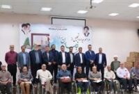 دیدار مدیر عامل نفت و گاز مارون با جانبازان نخاعی خوزستان