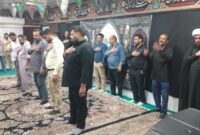 برگزاری مراسم سوگواری ایام محرم در نمازخانه‌های شركت نفت و گاز اروندان