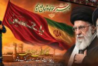 رونمایی از دیوارنگاره «در خیمه حسینم، خونخواه و جانفدایم» رونمایی از دیوارنگاره «در خیمه حسینم، خونخواه و جانفدایم»