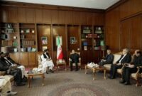 دیدار وزیر خارجه طالبان افغانستان با عراقچی