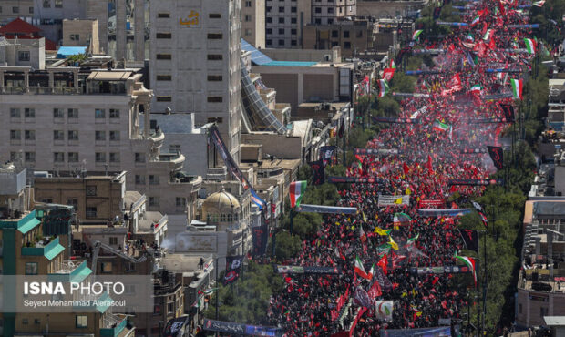 وداع آخر با رهبر شهید انقلاب