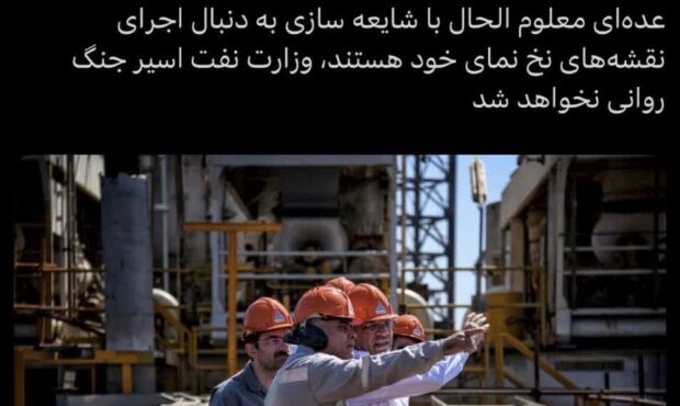 وزیر نفت مجدانه در حال انجام وظیفه است